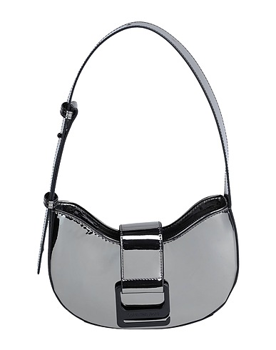CALVIN KLEIN JEANS Shoulder bag Lead 100% Polyurethane