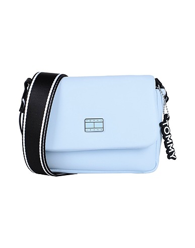 TOMMY JEANS Across-body bag Light blue 100% Polyurethane
