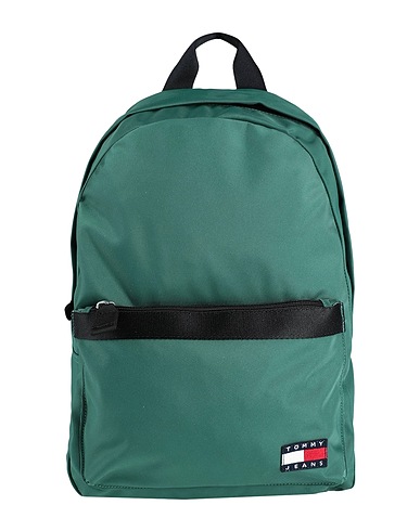 TOMMY JEANS Rucksacks Green 100% Recycled polyester