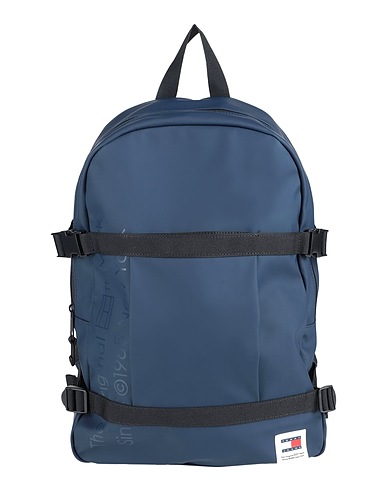 TOMMY JEANS Backpacks Navy 90% Polyurethane, 10% Recycled polyester
