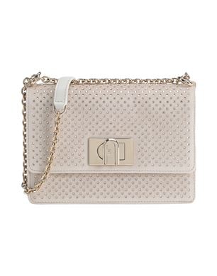 FURLA クロスボディバッグ ベージュ レディース