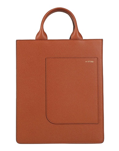VALEXTRA Borsa a mano Cuoio 100% Pelle di vitello