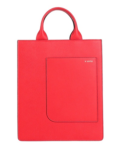 VALEXTRA Handbag Red 100% Calfskin