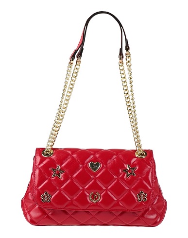 POLLINI Shoulder bag Red 100% Polyurethane