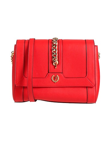 POLLINI Borsa a tracolla Rosso 100% Poliuretano
