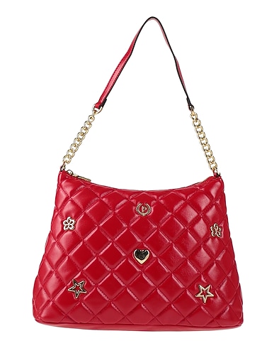 POLLINI Borsa a mano Rosso 100% Poliuretano