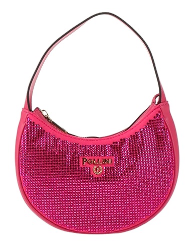 POLLINI Borsa a mano Rosa 100% Poliestere