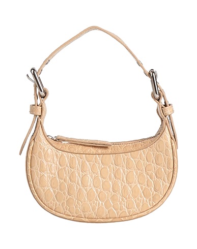 BY FAR Handbag Beige Cowhide