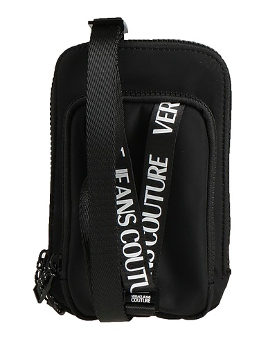 VERSACE JEANS COUTURE Across-body bag Black 100% Polyamide