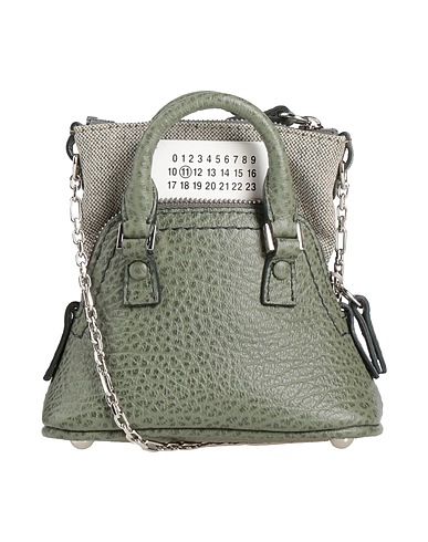 MAISON MARGIELA Across-body bag Sage green Leather