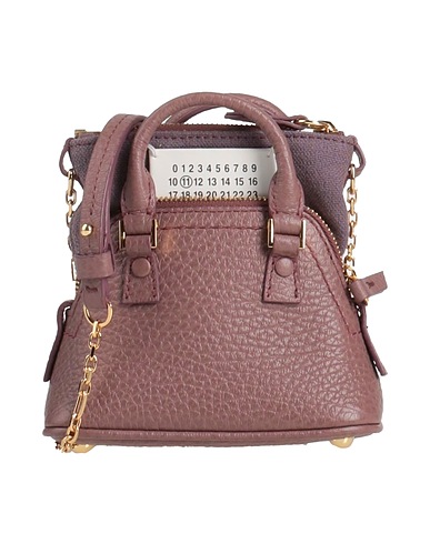 MAISON MARGIELA Across-body bag Mauve Leather