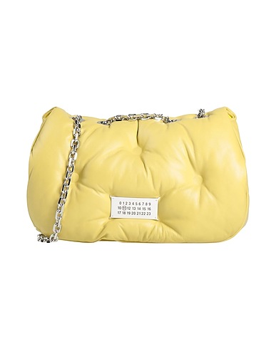 MAISON MARGIELA Cross-body bags Lime green Leather