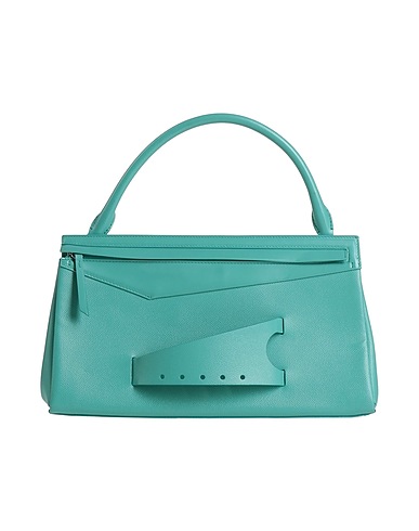 MAISON MARGIELA Handbag Turquoise 100% Cow leather, Zinc, Aluminium, Copper, Brass