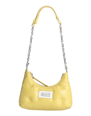 MAISON MARGIELA Shoulder bag Lime green 100% Ovine leather