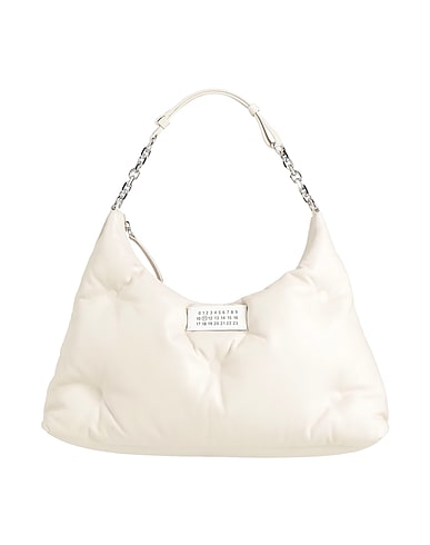 MAISON MARGIELA Shoulder bag OFF WHITE 100% Ovine leather