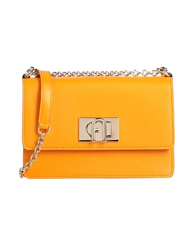 FURLA Across-body bag Mandarin 100% Leather