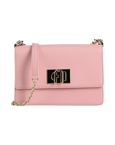 FURLA Across-body bag Pink 100% Leather