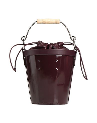 MAISON MARGIELA Handbag Burgundy Leather