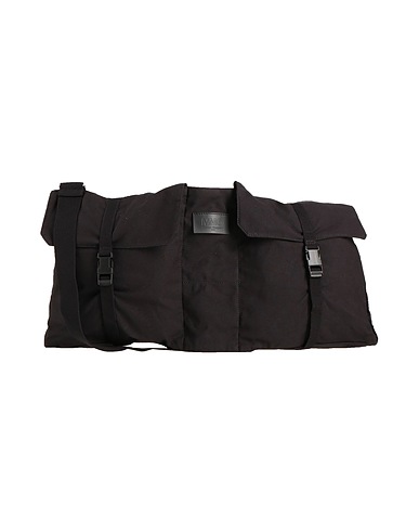MM6 MAISON MARGIELA Across-body bag Black 100% Cotton, Cow leather, Zinc, Polyamide