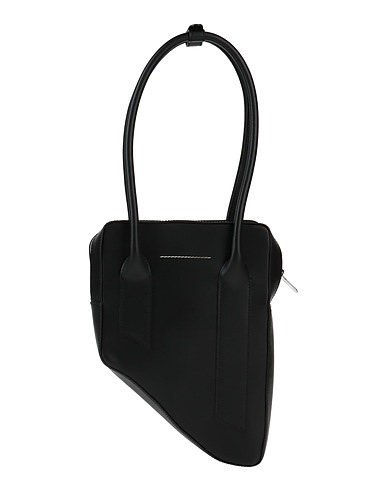 MM6 MAISON MARGIELA ショルダーバッグ ブラック 牛革 100%