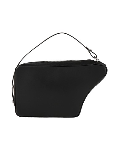 MM6 MAISON MARGIELA ハンドバッグ ブラック 牛革 100%