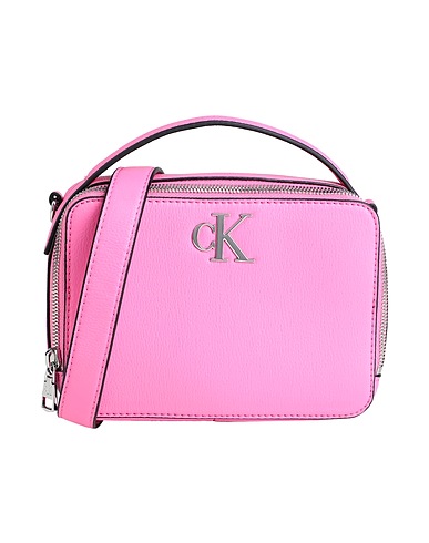 CALVIN KLEIN JEANS Handtasche Rosa 51% Recyceltes Polyester, 49% Polyurethan