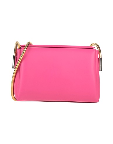 MARNI Borsa a tracolla Fucsia 100% Pelle di bovino, Ottone
