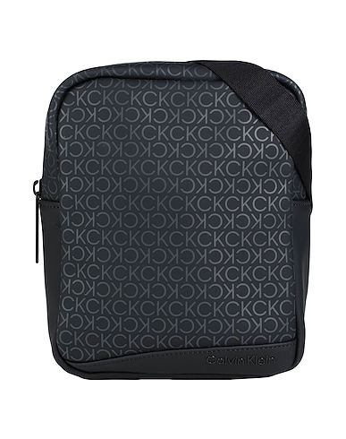 CALVIN KLEIN BAGS Black 51% Recycled polyester, 49% Polyurethane
