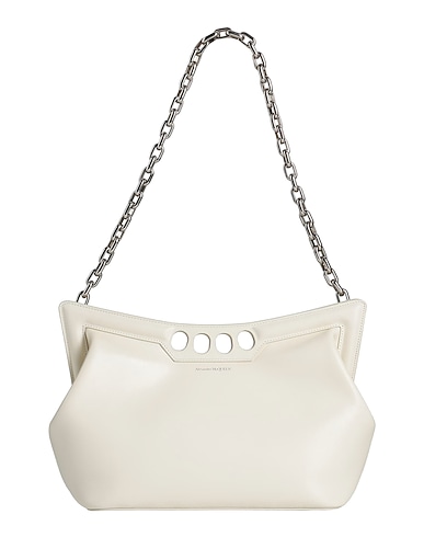 MCQUEEN Handbag Cream Leather