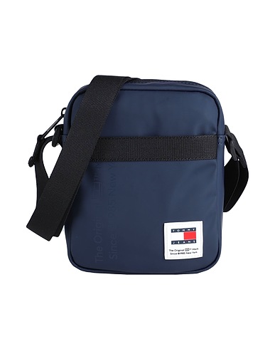 TOMMY JEANS Across-body bag Navy blue 100% Polyurethane