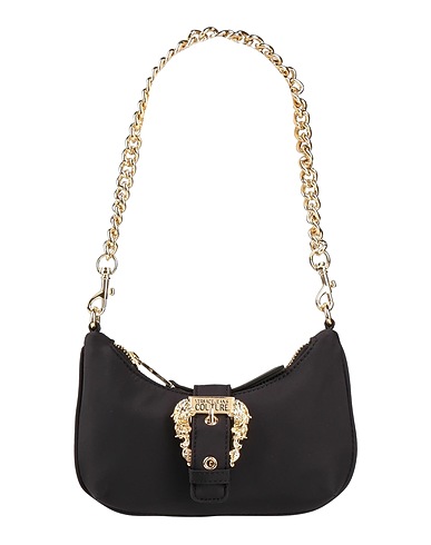 VERSACE JEANS COUTURE Handbag Black 100% Polyester