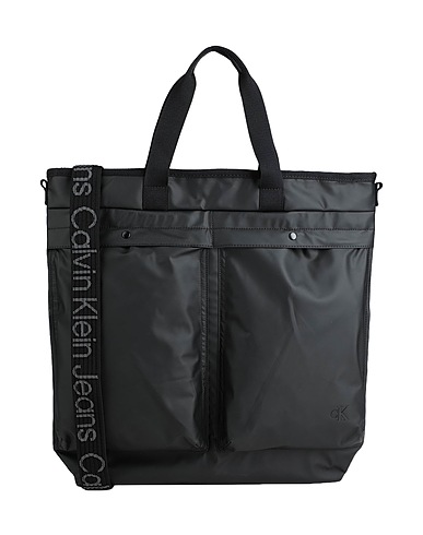 CALVIN KLEIN JEANS Handbag Black 100% Recycled polyester