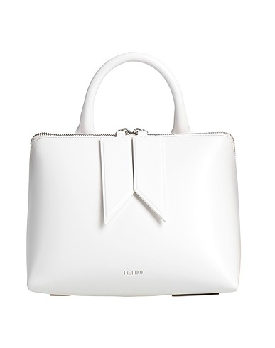THE ATTICO Handbag Off white 100% Lambskin