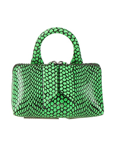 THE ATTICO Handbag Green 100% Lambskin