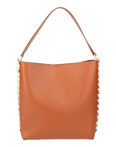 STELLA McCARTNEY Shoulder bag Tan 51% Polyester, 49% Polyurethane