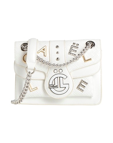GAëLLE Paris Across-body bag White 100% Polyurethane, Polyester