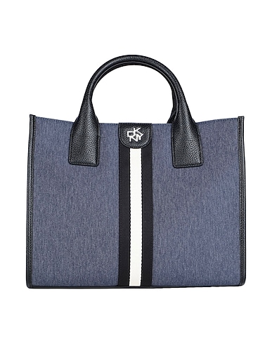 DKNY Handbag Blue 100% Polyester, Polyurethane