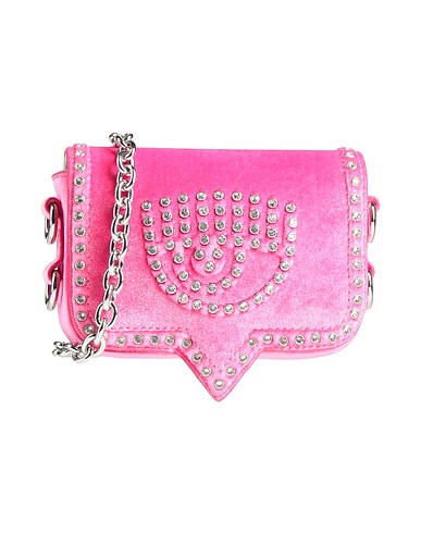 CHIARA FERRAGNI Across-body bag Pink 100% Polyester