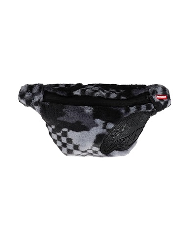 SPRAYGROUND Belt Bags FLOCK 3 AM CROSSBODY
 Grey 100% Polyester