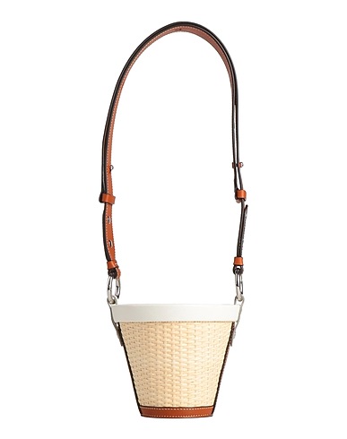 MAISON MARGIELA Across-body bag Vegetable fibre, Cow leather, Goat skin, Cotton, Polyester