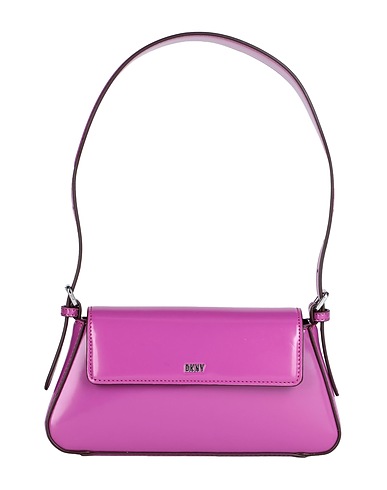 DKNY Handbag Mauve 42% Polyurethane, 40% Recycled polyester, 18% Recycled polyurethane