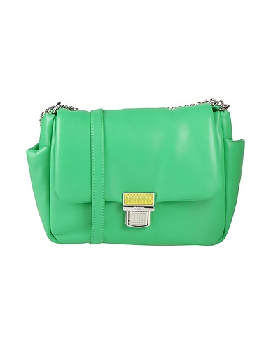 MSGM Across-body bag Green Leather