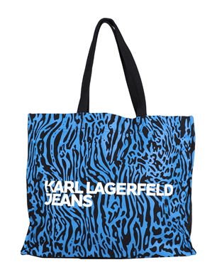 KARL LAGERFELD JEANS ハンドバッグ ブライトブルー レディース