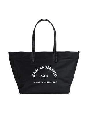 KARL LAGERFELD ハンドバッグ ブラック レディース