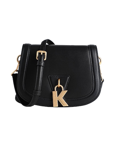 KARL LAGERFELD Cross-body bags Black 100% Cow leather