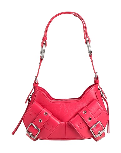 BIASIA Shoulder bag Magenta Leather