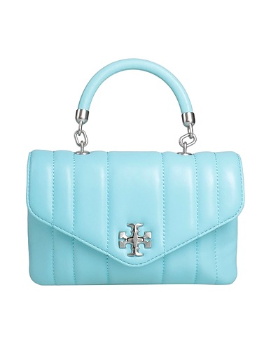 TORY BURCH Handbag Sky blue Leather