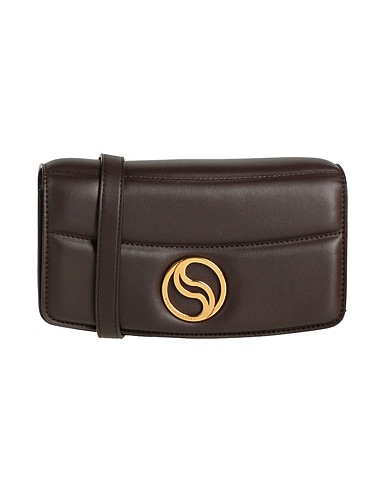 STELLA McCARTNEY Sac bandoulière Moka Fibres textiles