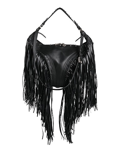 VERSACE Handbag Black 100% Calfskin