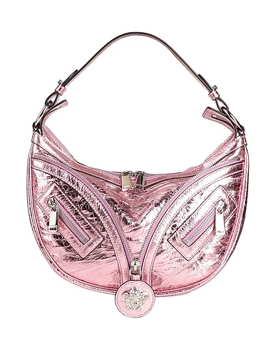 VERSACE Handbag Pink 100% Calfskin